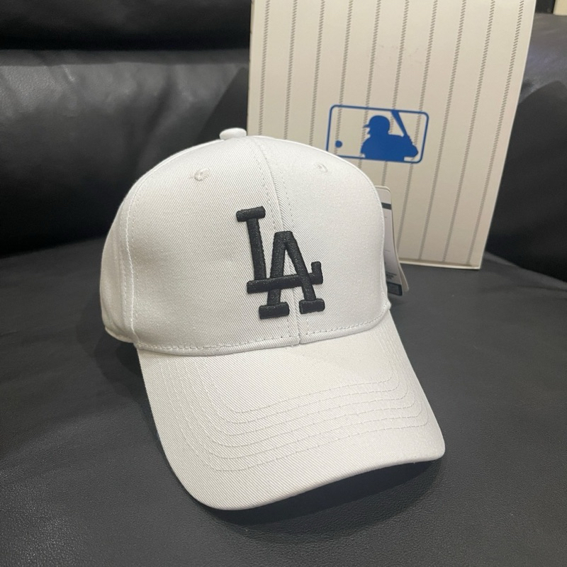 Topi Los Angeles LA DODGERS WHITE Baseball Cap Korea