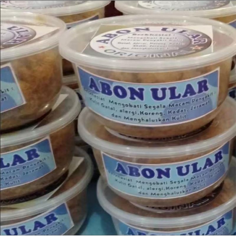 

Abon Ular daging ular asli