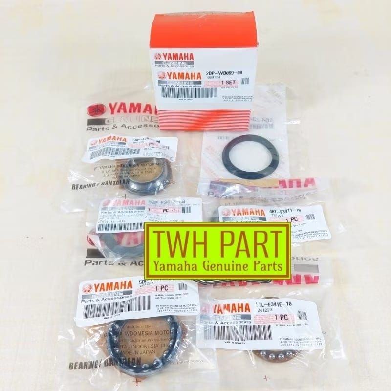100%ORI Race Ball Kit Set, Komstir Kones Atas Bawah NMax Old 2DP-WB069-00