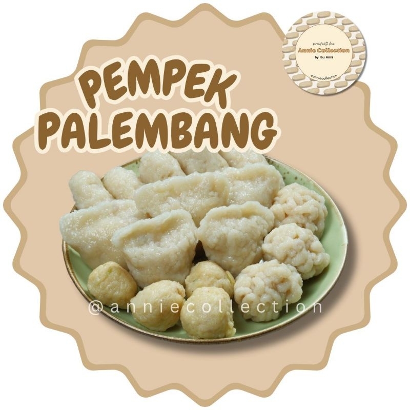 

Pempek Palembang Ikan Mini Isi 10 pcs campur