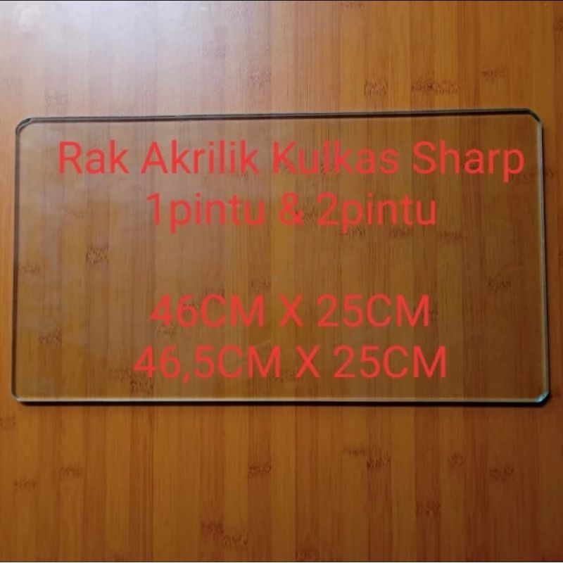 Rak Kaca Lemari Es Sharp Original