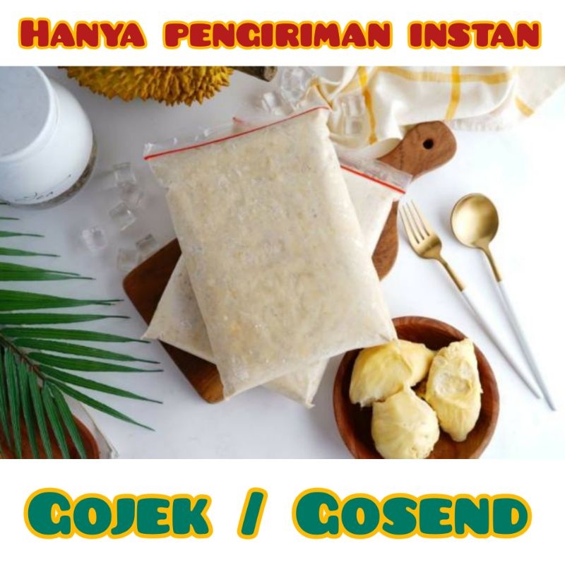 

DAGING DURIAN BEKU FRESH DAN LEGIT KEMASAN 1kilo