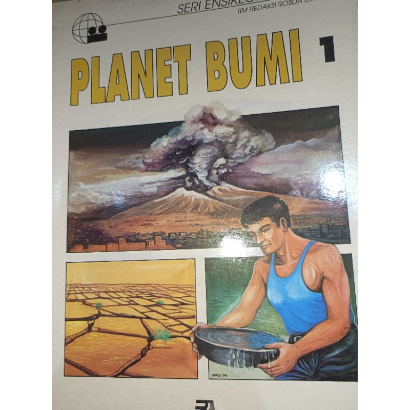 Buku Planet Bumi 1 seri ensiklopedi anak, Buku ensiklopedia planet bumi untuk anak belajar planet Bu