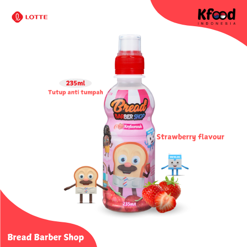 

Lotte - Bread Barbershop Strawberry 235ml