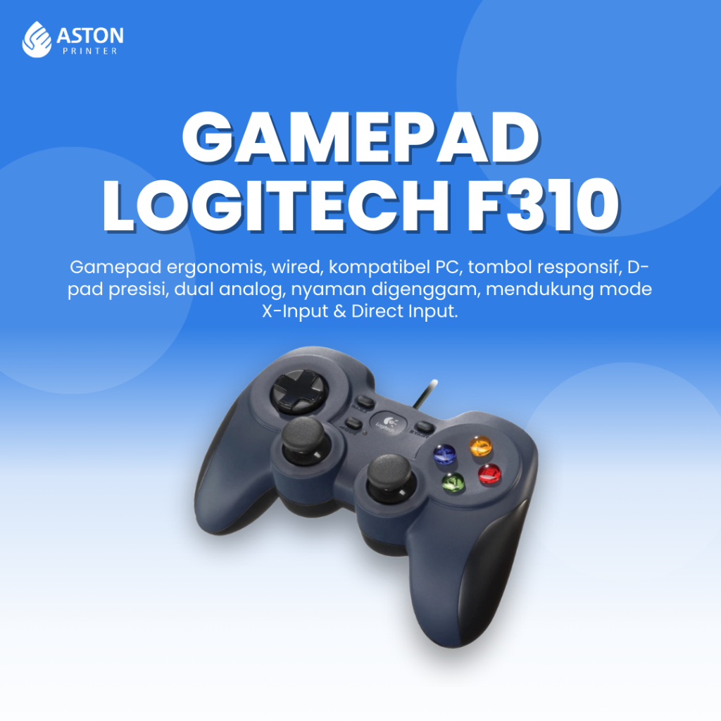 Gamepad Logitech F310 Wired Controller