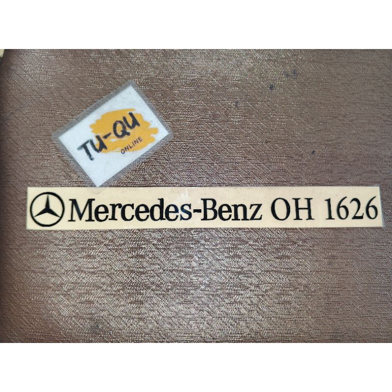 Sticker Mercedes -Benz OH 1626