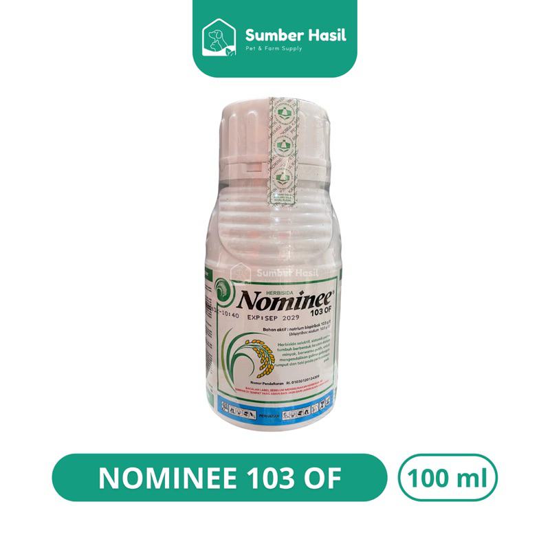 NOMINEE 100ML 103OF HERBISIDA SELEKTIF PADI NOMINE OBAT RUMPUT PADI ORIGINAL