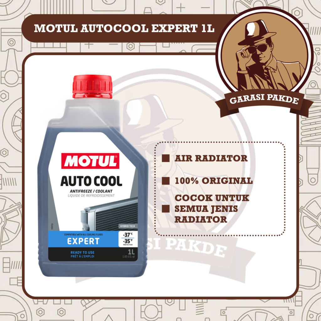 Motul Autocool Expert 1L - Air Radiator Coolant Motor Mobil Original