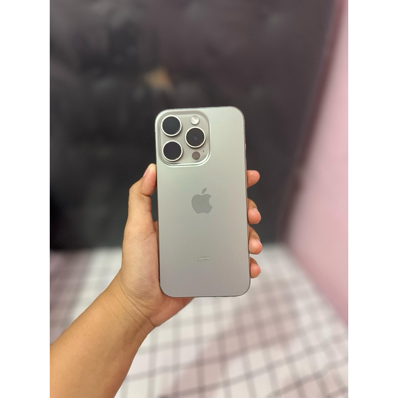 iphone 15 pro 1 TB  second ibox garansi aktif