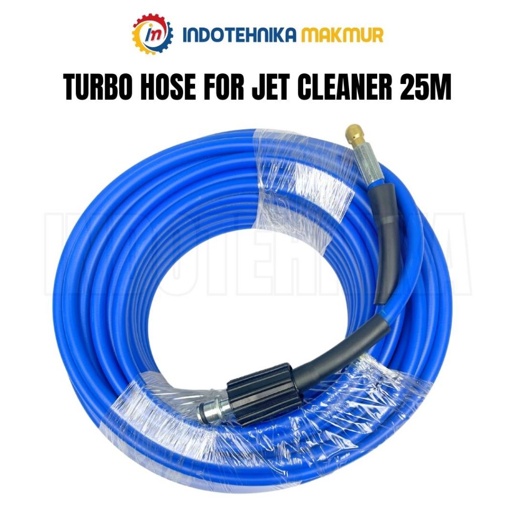 Ikura Tools Selang Hose Jet Cleaner Turbo 25M Pembersih Saluran Pipa Mampet