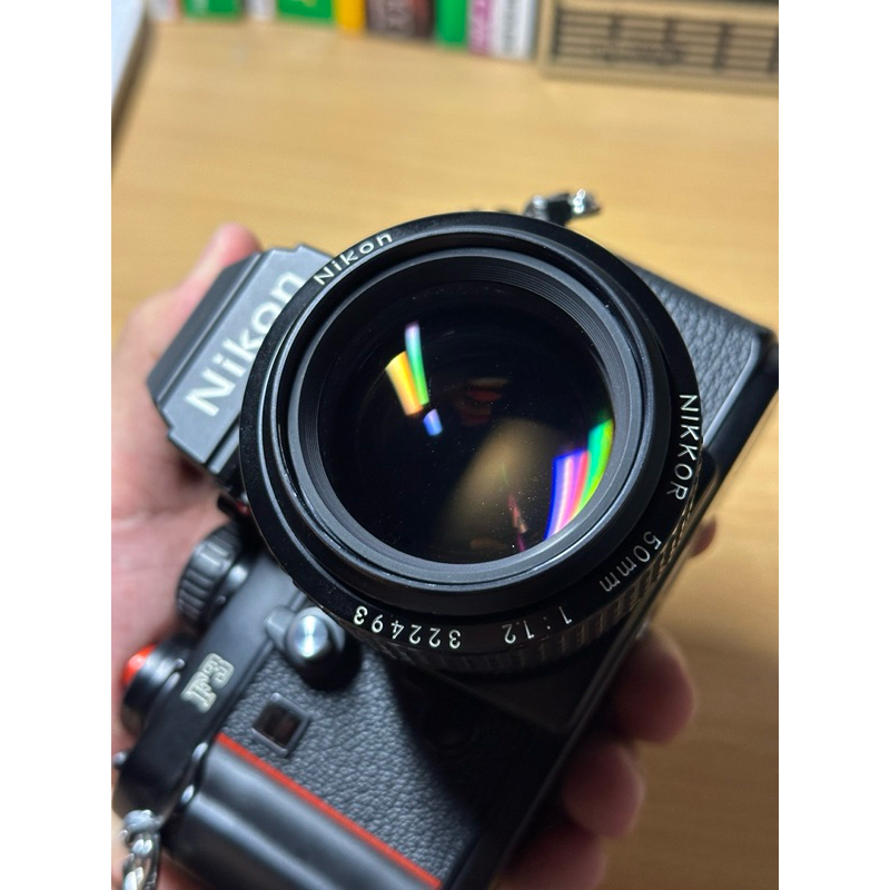 Kamera Analog Nikon F3HP dan Lensa Nikkor 50mm 1.2 ais