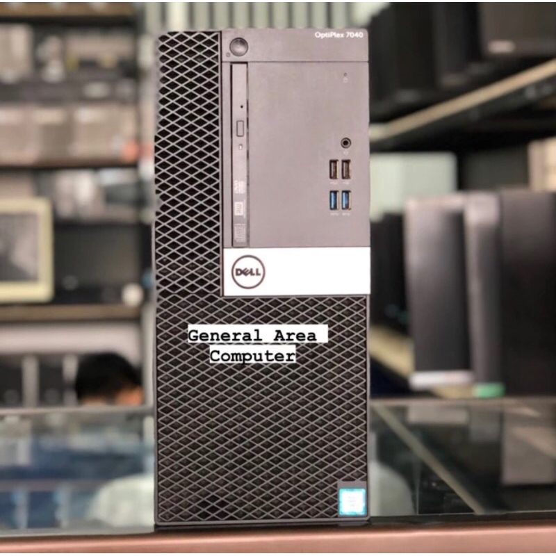 PC DELL OPTIPLEX 7040 TOWER CORE I7-6700 RAM 16GB SSD 256GB