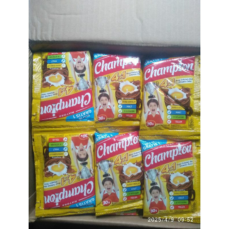 

Champion susu coklat 1 renceng