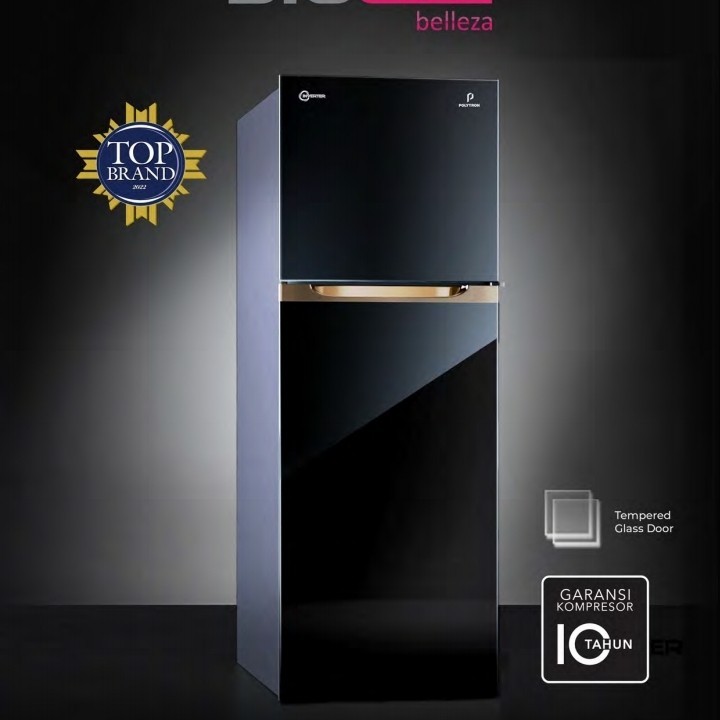 KULKAS POLYTRON JUMBO Kulkas Polytron 2 pintu inverter Big liter PRM430x PRM 430X
