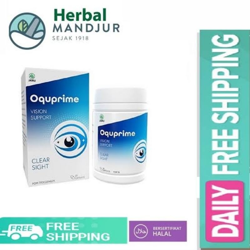 Oquprime Asli Original Obat Herbal Mengobati Penyakit Mata