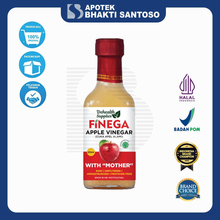 

FINEGA CUKA APEL / APPLE VINEGAR, 250ML