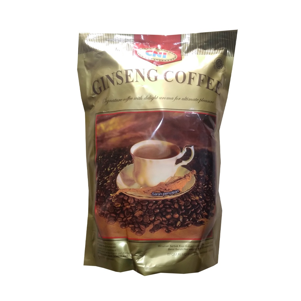 

Minuman Serbuk Kopi Instan Ginseng Coffee CNI - Exp : 2026