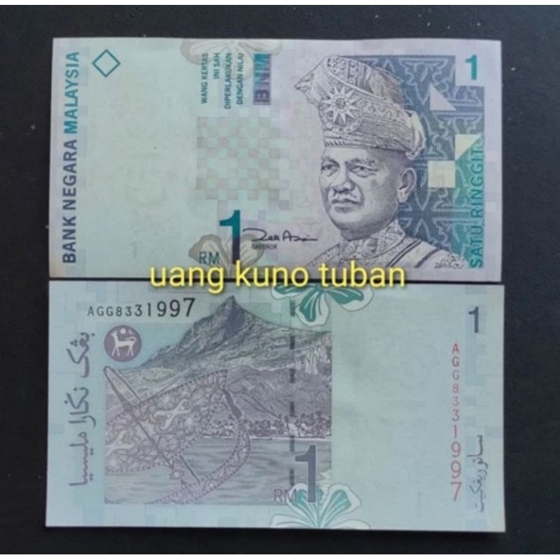uang asing kuno Malaysia 1 Ringgit