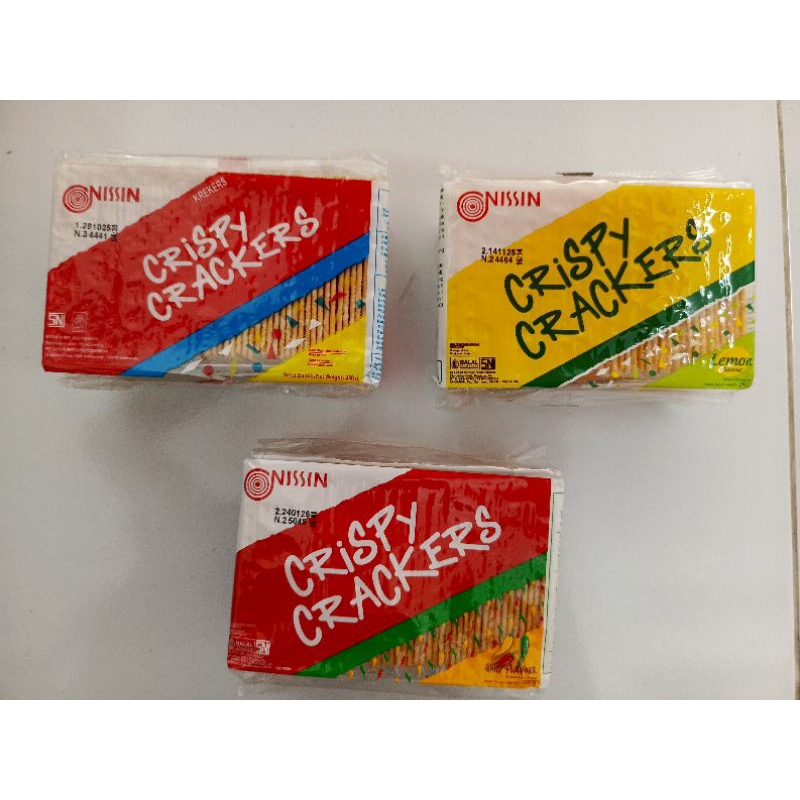 

Nissin crispy crackers