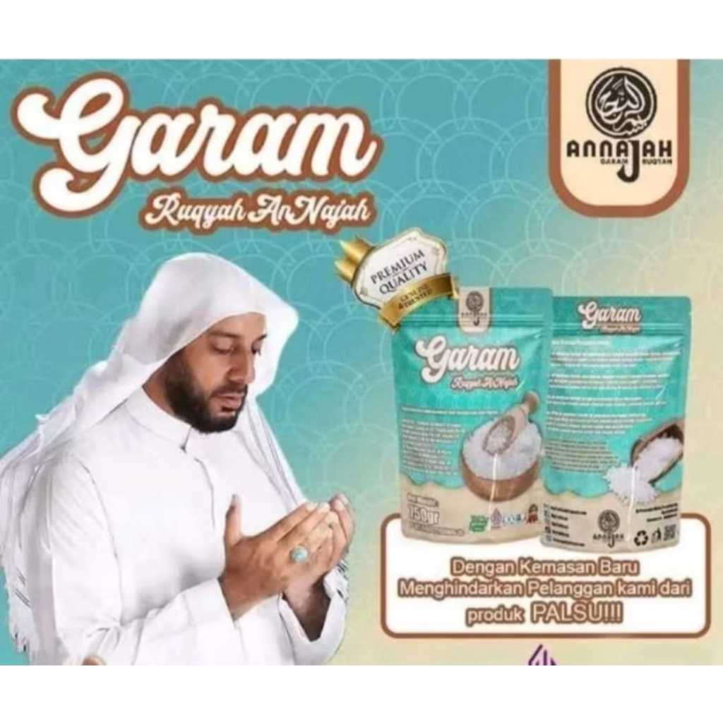 

Garam Ruqyah AnNajah - Meruqyah/Menetralisir Rumah / Garam Ruqyah