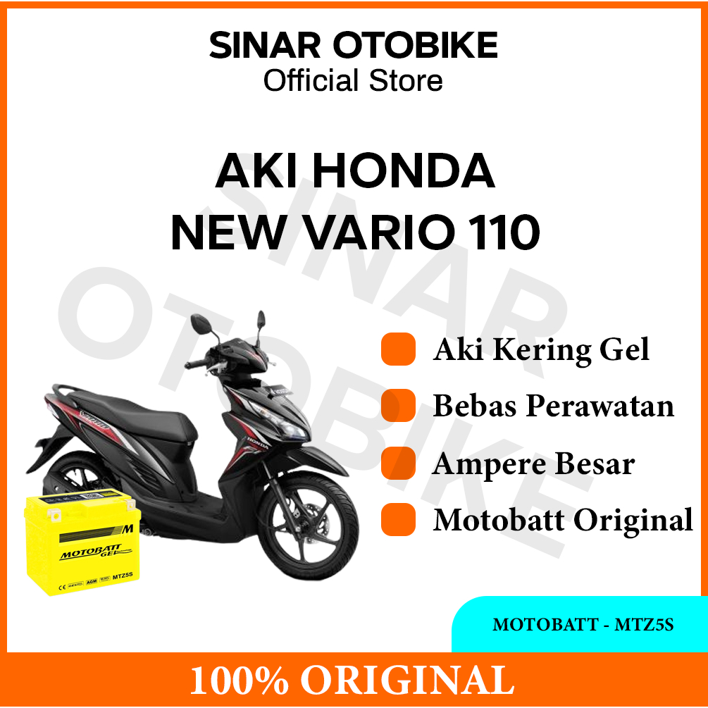 AKI VARIO 110 MOTOBATT - MTZ5S