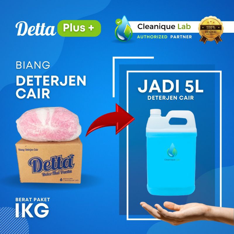 Biang Sabun Cuci Baju / Detergen Cair Detta Wangi