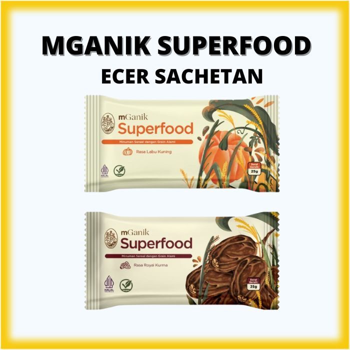 MGANIK MULTIGRAIN SACHETAN / ECERAN MULTI GRAIN MGANIK ECER SUPERFOOD DIABETES HALAL BPOM ORI