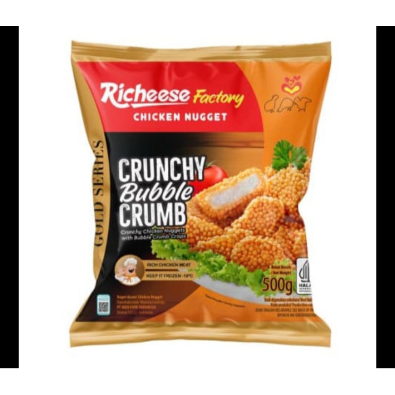 

Richeese Fictory Chicken Nugget 500gram