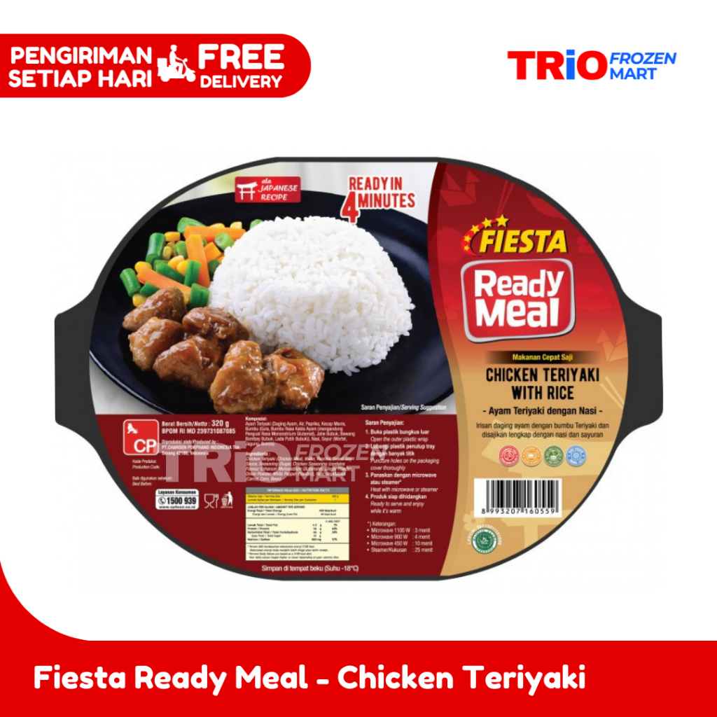 

Fiesta Ready Meal Rice With Chicken Teriyaki