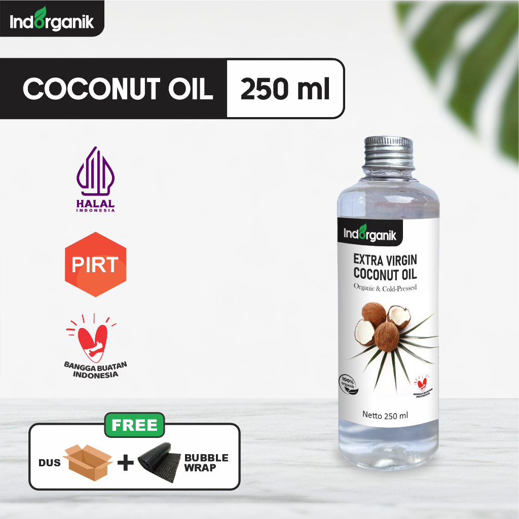

Indorganik Coconut Oil Minyak Kelapa 250 ml
