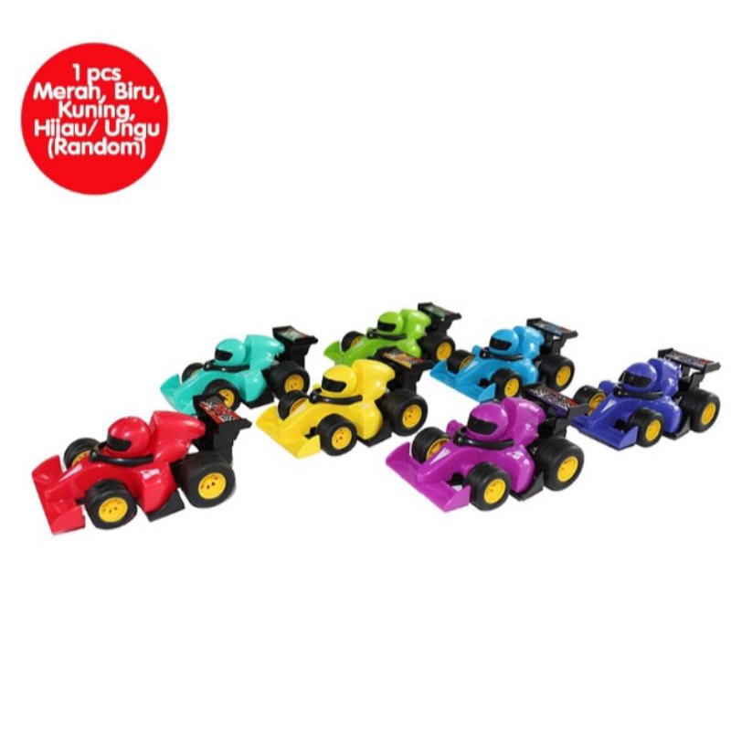 VR Magnetic Racing Car Mainan Mobil Anak Assorted