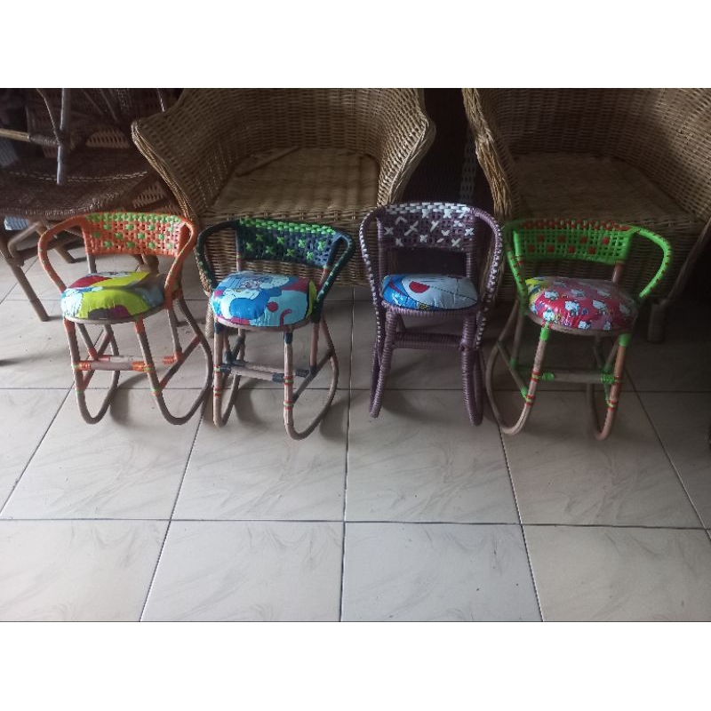 Kursi Bonceng Motor Bebek Rotan