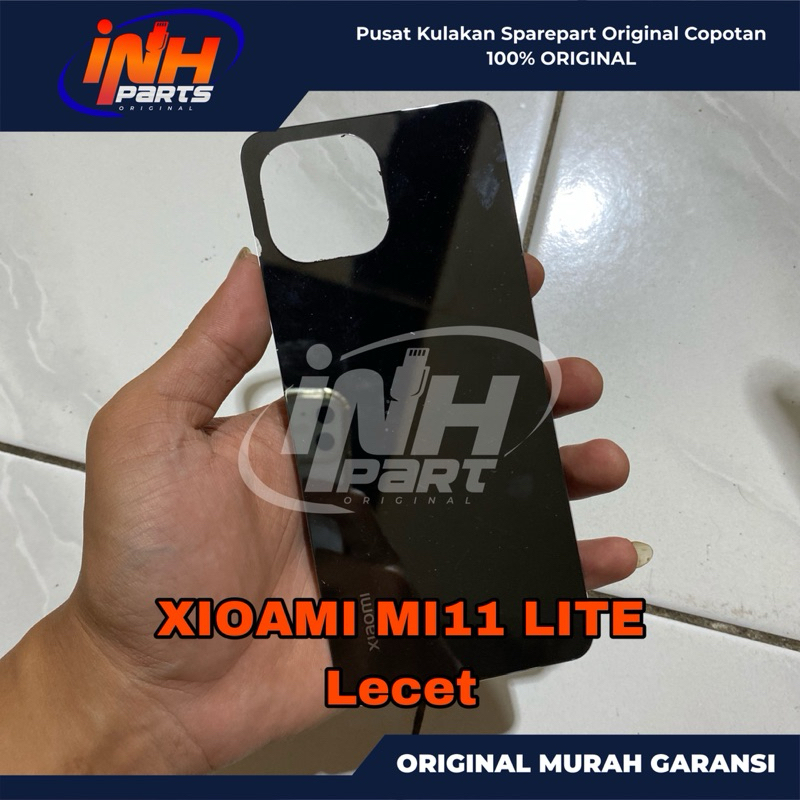 [INH PARTS] OBRAL MINUSAN BACKDOOR BACK COVER CASING TUTUP BELAKANG XIAOMI MI 11 LITE 11LITE ORIGINA