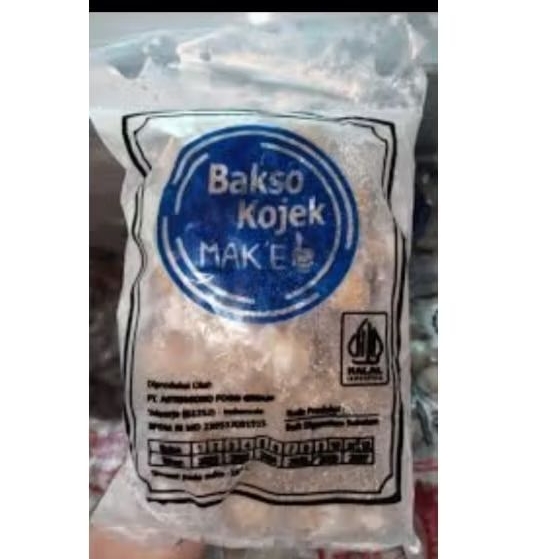 

FROZEN FOOD BAKSO KOJEK MA'E 500g