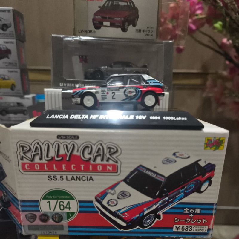CMS 1/64 Lancia Delta HF Integrale 16 V 1991 1000lakes Rally Car Collection