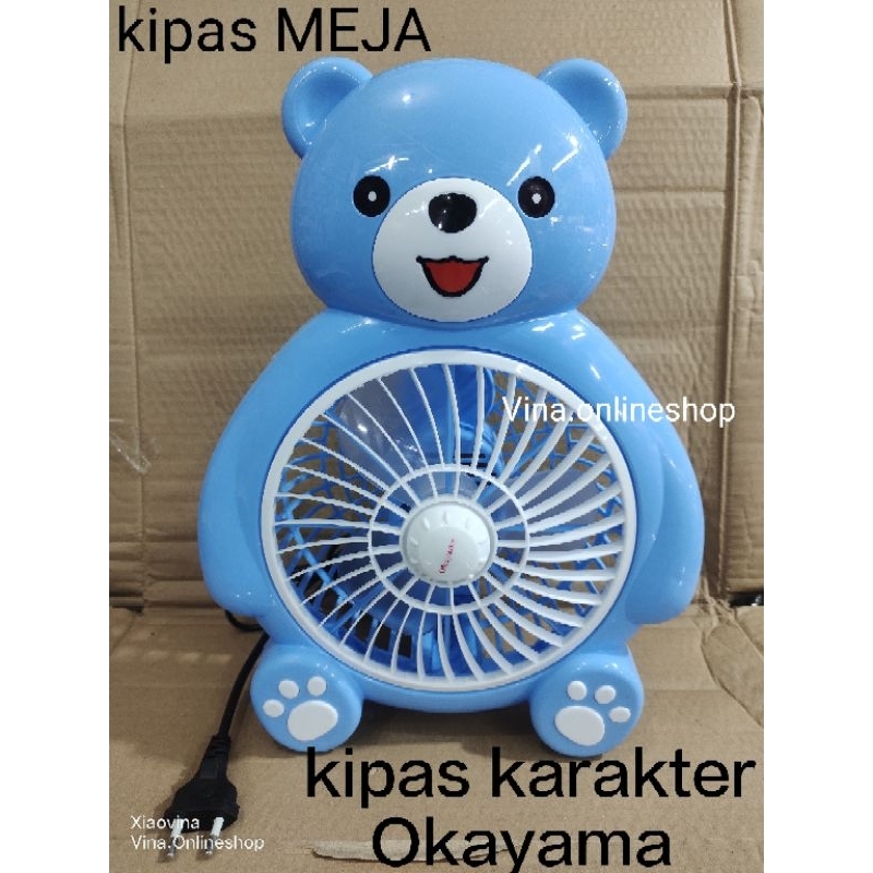 Kipas Angin MEJA Okayama karakter
