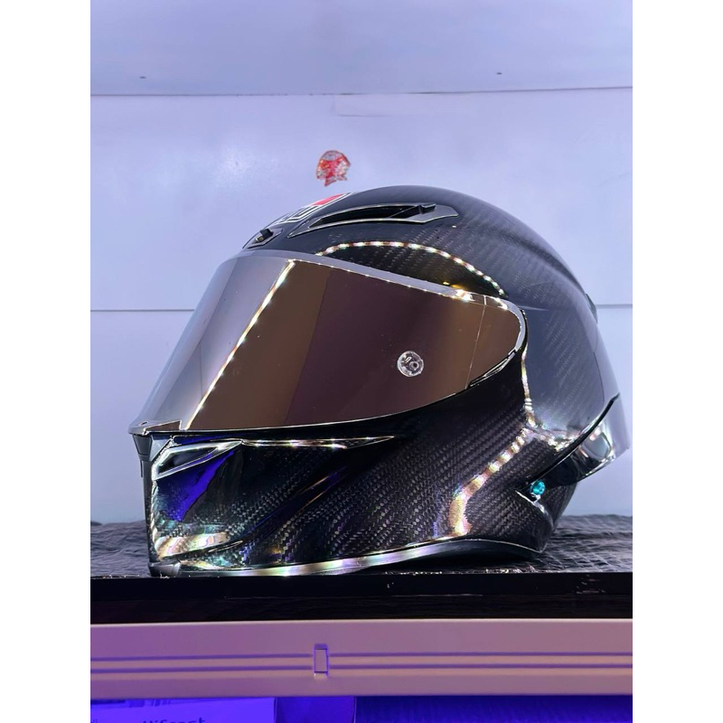AGV Corsa Carbon + 3 Visor (FREE PACKING KAYU)