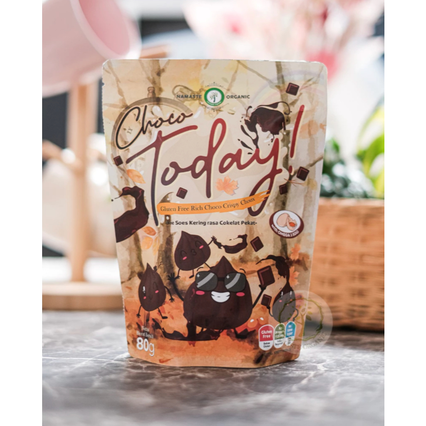 

Today Gluten Free Rich Choco Crispy Choux | Namaste Organic | 80 gr