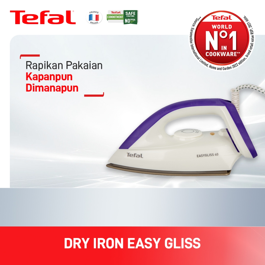 Tefal FS4040 Dry Iron Easy Gliss - Setrika