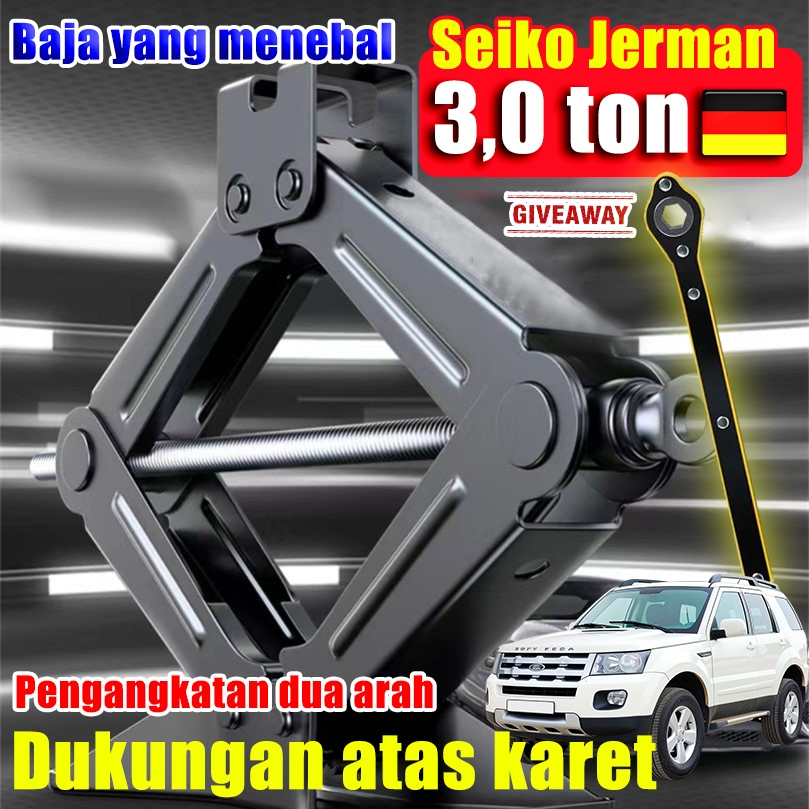Bwriessb - dongkrak mobil 5 tonSeiko jerman 3 ton dongkrak mobil dongkrak gunting dongkrak