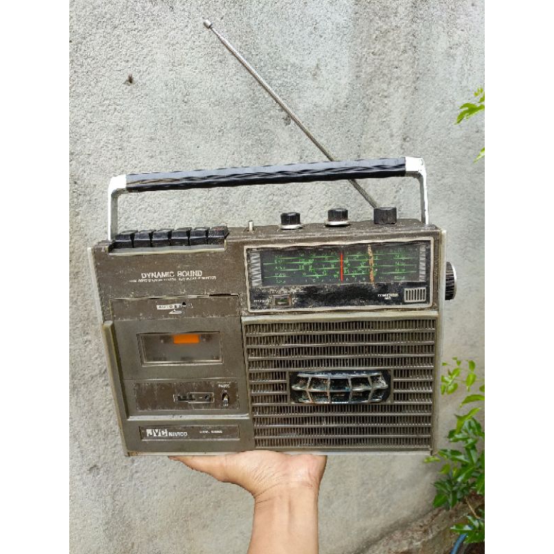 radio tape jvc nivico jadul antik