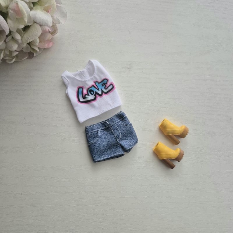 Baju Set Barbie Mattel Extra Mattel set