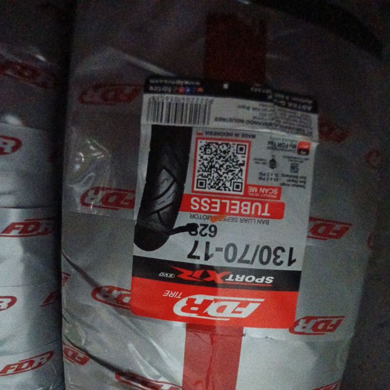 FDR sport XR ring 17 untuk bebek sport  tubeless