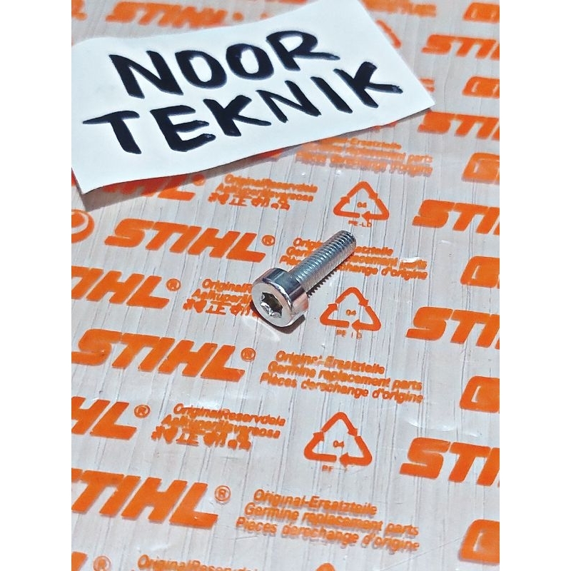 Baut Body/Boring Ms 381/382 Stihl Senso Gergaji Mesin Potong Kayu