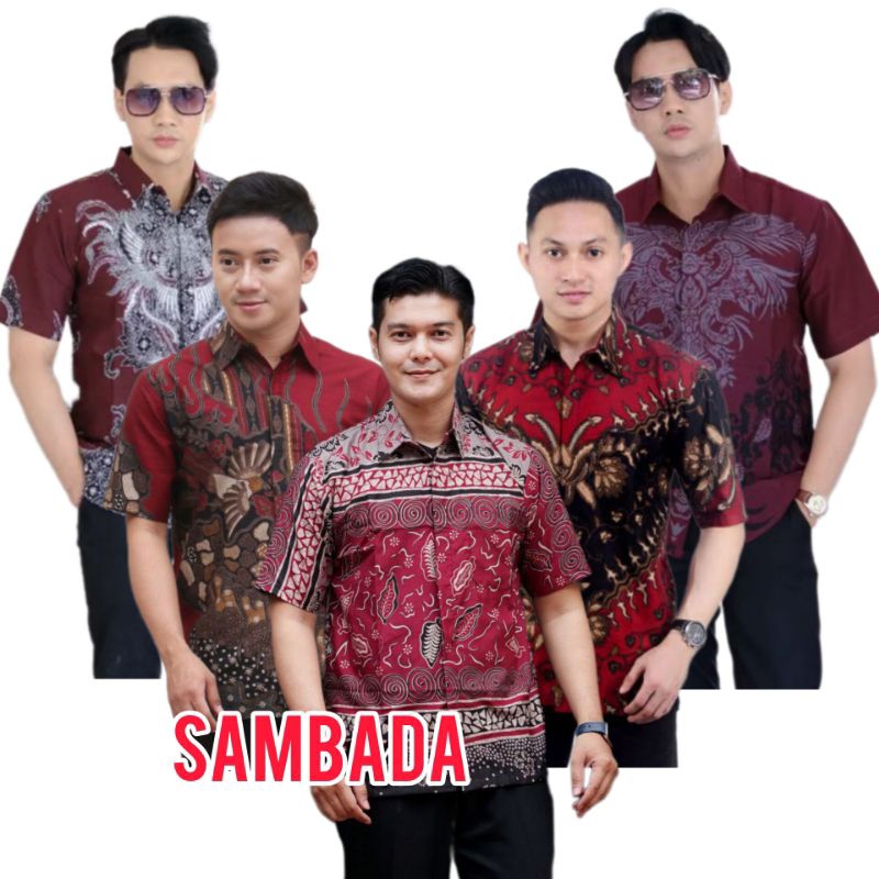 Kemeja Batik pria Dewasa - Hem Batik Pria Dewasa - pakaian Tradisional - Batik Couple Laki - laki
