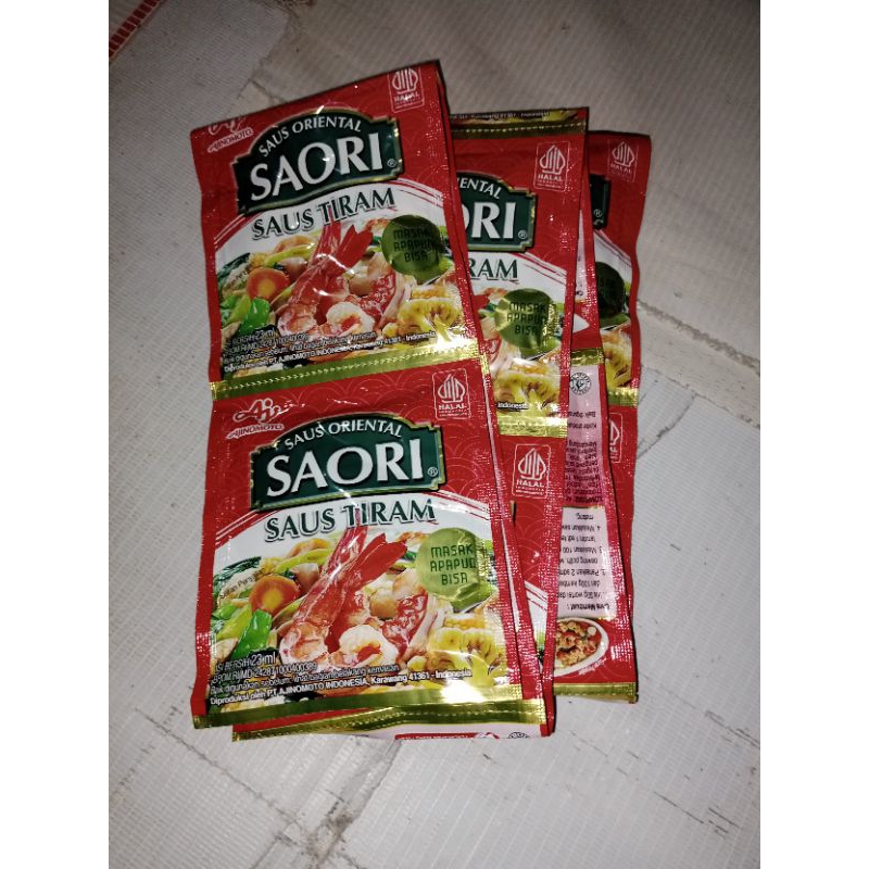 

saori saos tiram sachet isi 10