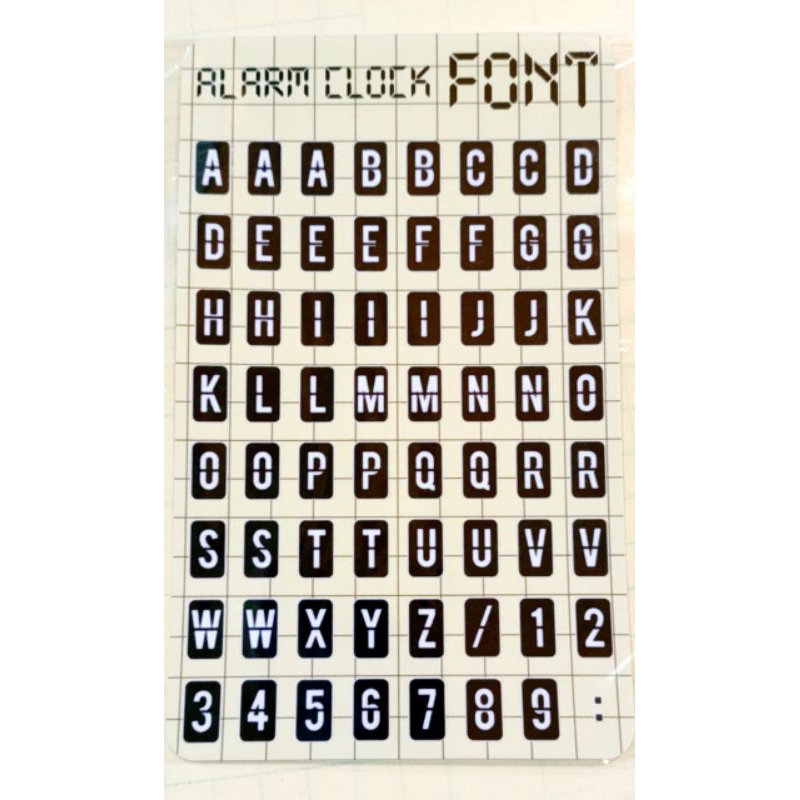 

Stiker Huruf Weker/Alphabet Sticker