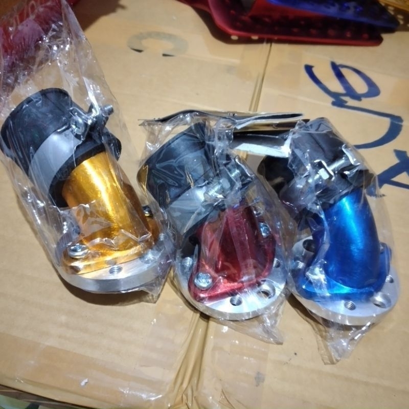 Manipol intake manifold bebek leher angsa Pe24 Pe26 Pe28 putar Vega JupiterZ Mio Mio soul