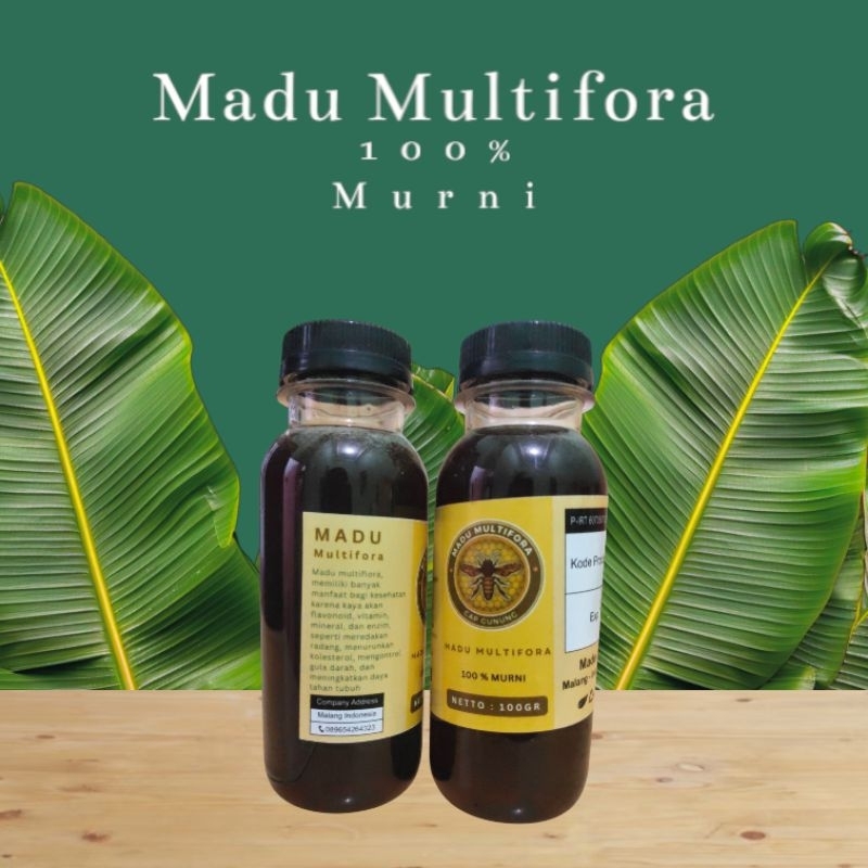 

MADU MULTIFORA CAP GUNUNG 250 GRAM