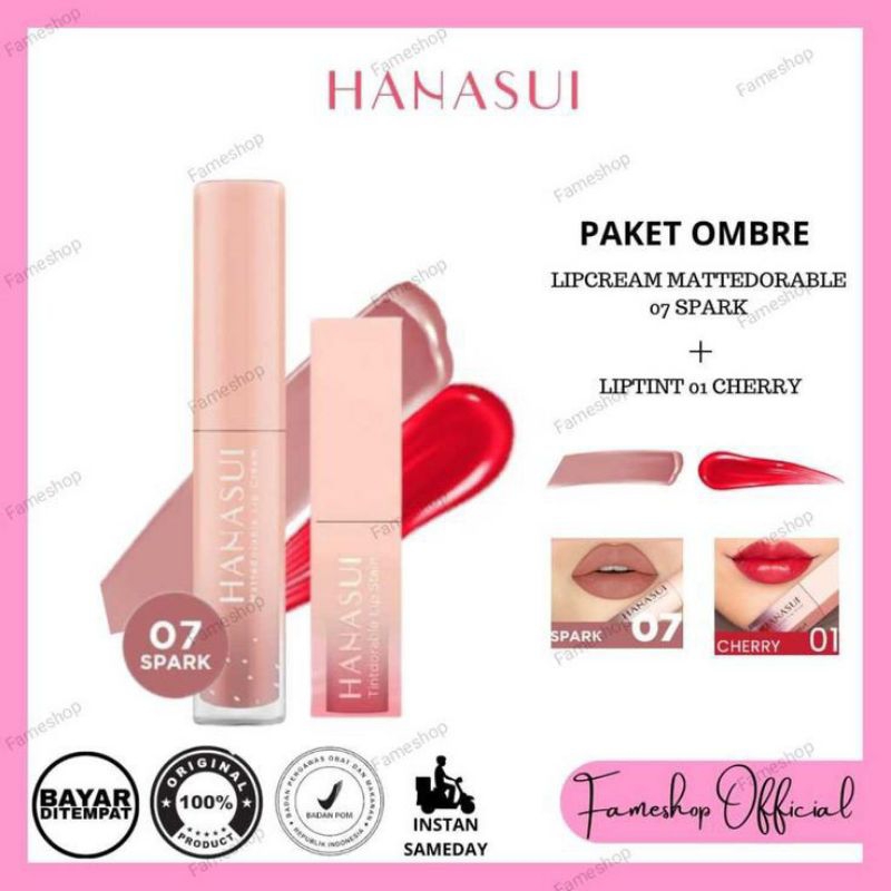 Lipstik hanasui paket ombre